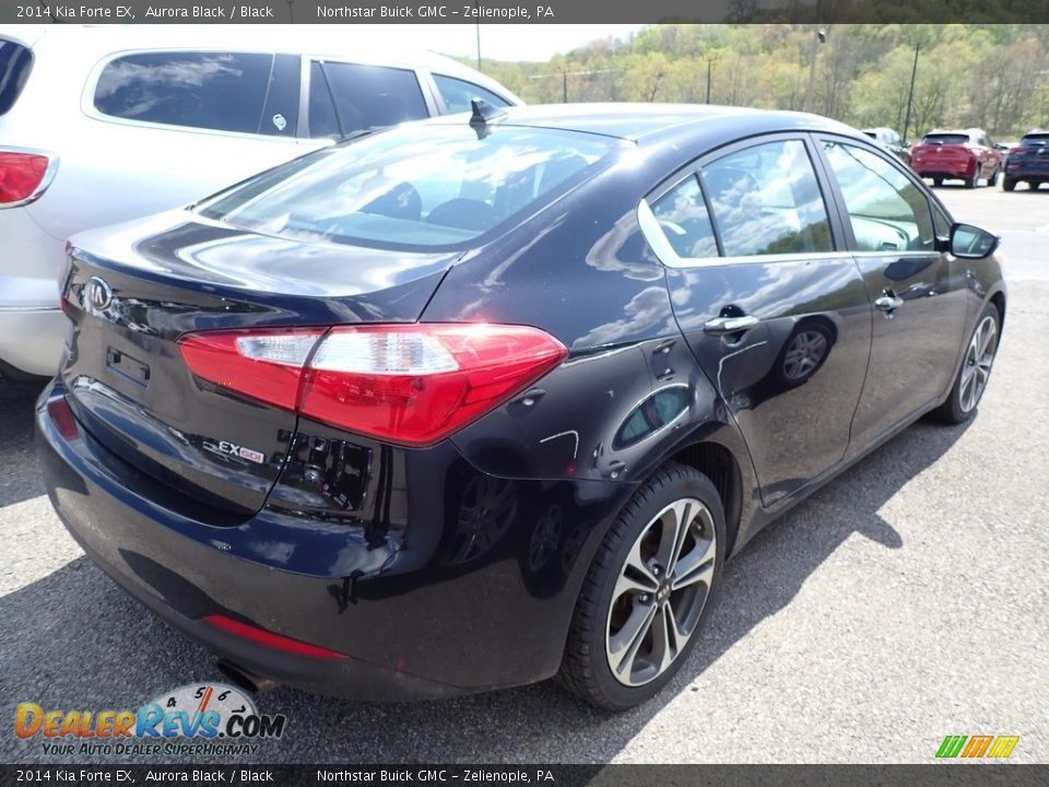 2014 Kia Forte EX Aurora Black / Black Photo #5