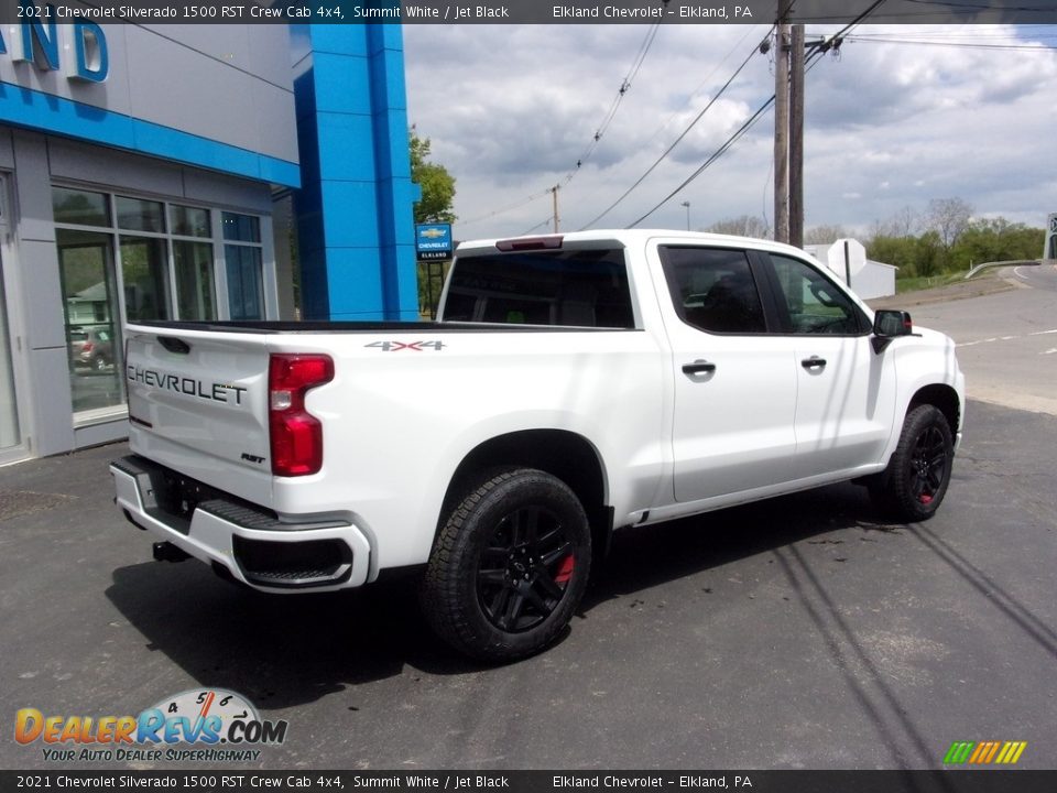 2021 Chevrolet Silverado 1500 RST Crew Cab 4x4 Summit White / Jet Black Photo #3