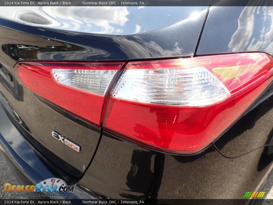 2014 Kia Forte EX Aurora Black / Black Photo #6