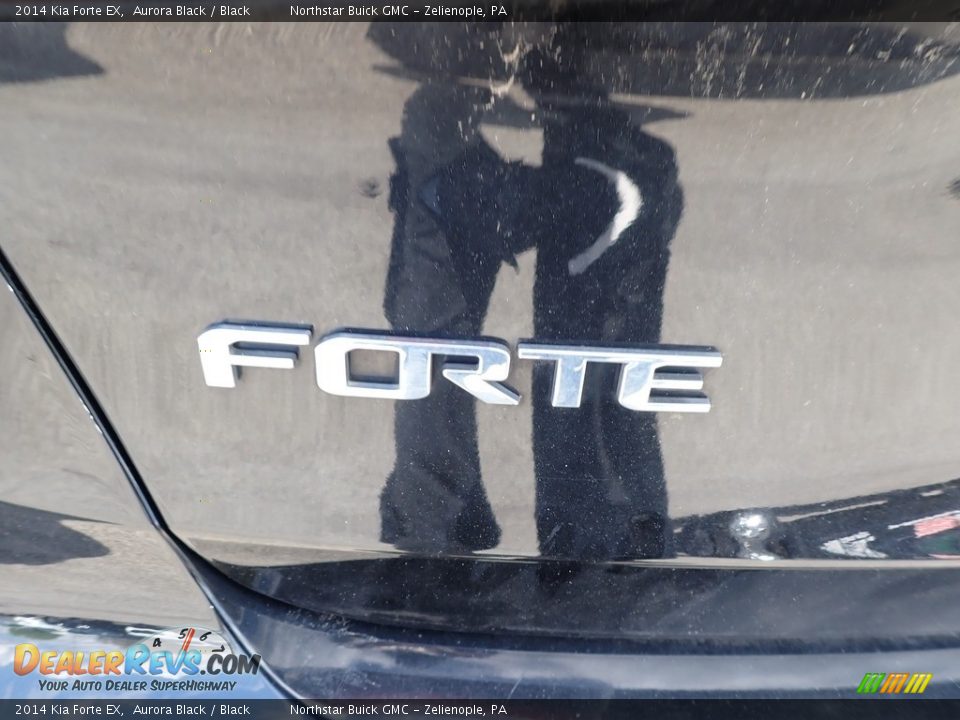 2014 Kia Forte EX Aurora Black / Black Photo #7