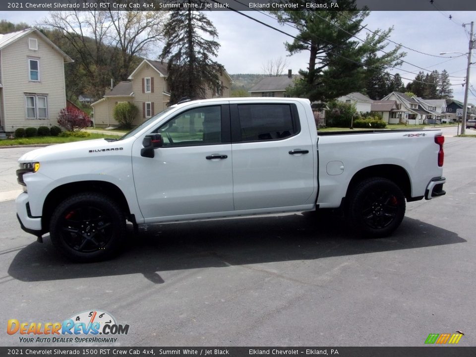 2021 Chevrolet Silverado 1500 RST Crew Cab 4x4 Summit White / Jet Black Photo #6