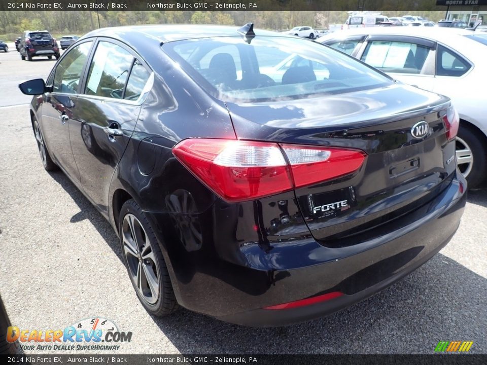 2014 Kia Forte EX Aurora Black / Black Photo #8