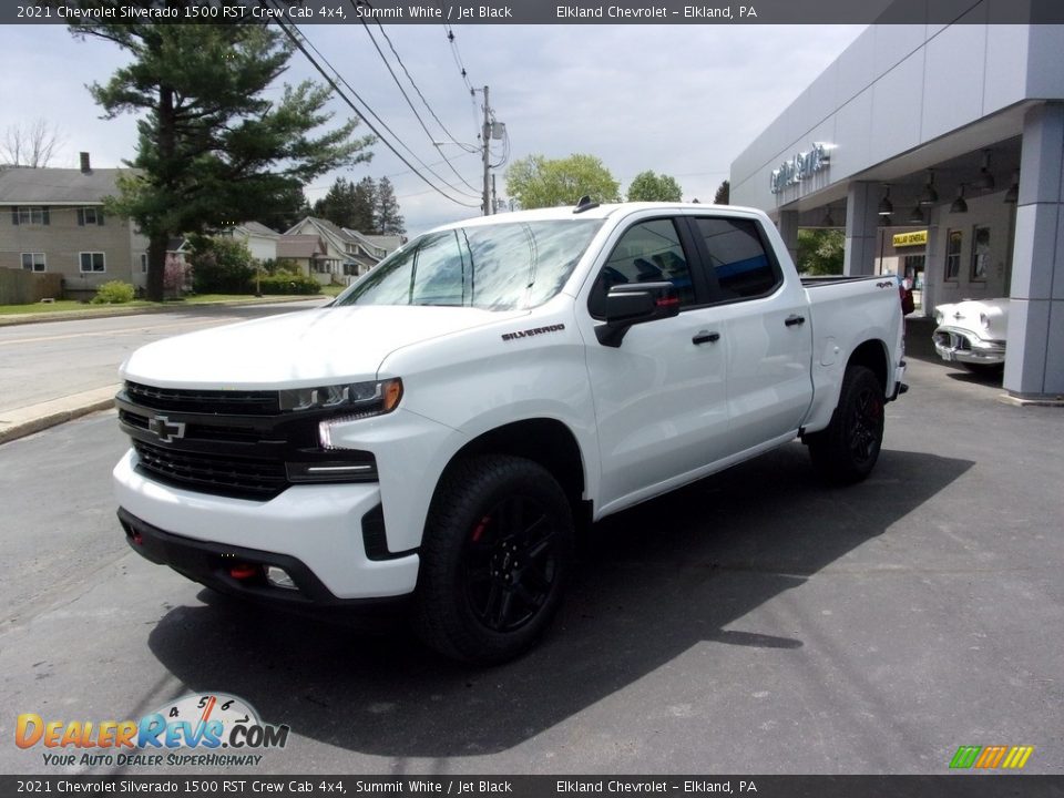 2021 Chevrolet Silverado 1500 RST Crew Cab 4x4 Summit White / Jet Black Photo #7