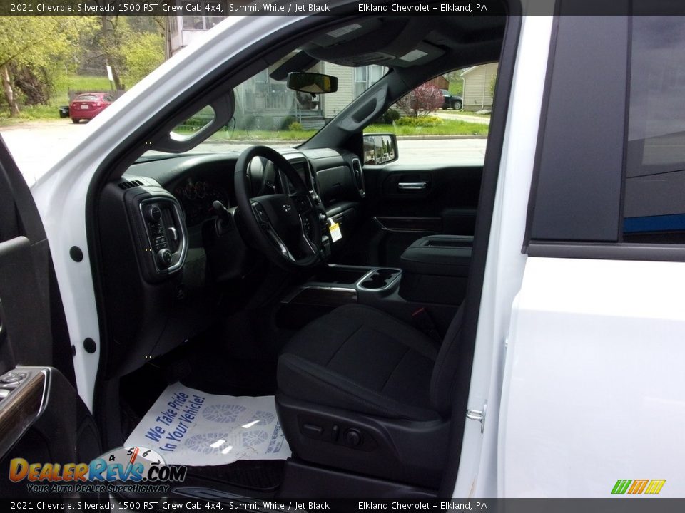 2021 Chevrolet Silverado 1500 RST Crew Cab 4x4 Summit White / Jet Black Photo #13