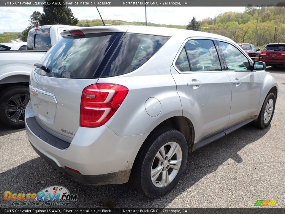 2016 Chevrolet Equinox LS AWD Silver Ice Metallic / Jet Black Photo #9