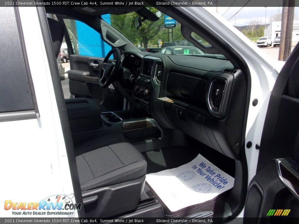 2021 Chevrolet Silverado 1500 RST Crew Cab 4x4 Summit White / Jet Black Photo #17