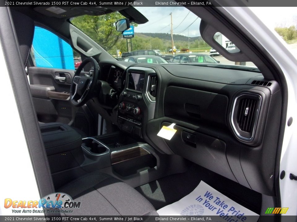 2021 Chevrolet Silverado 1500 RST Crew Cab 4x4 Summit White / Jet Black Photo #18