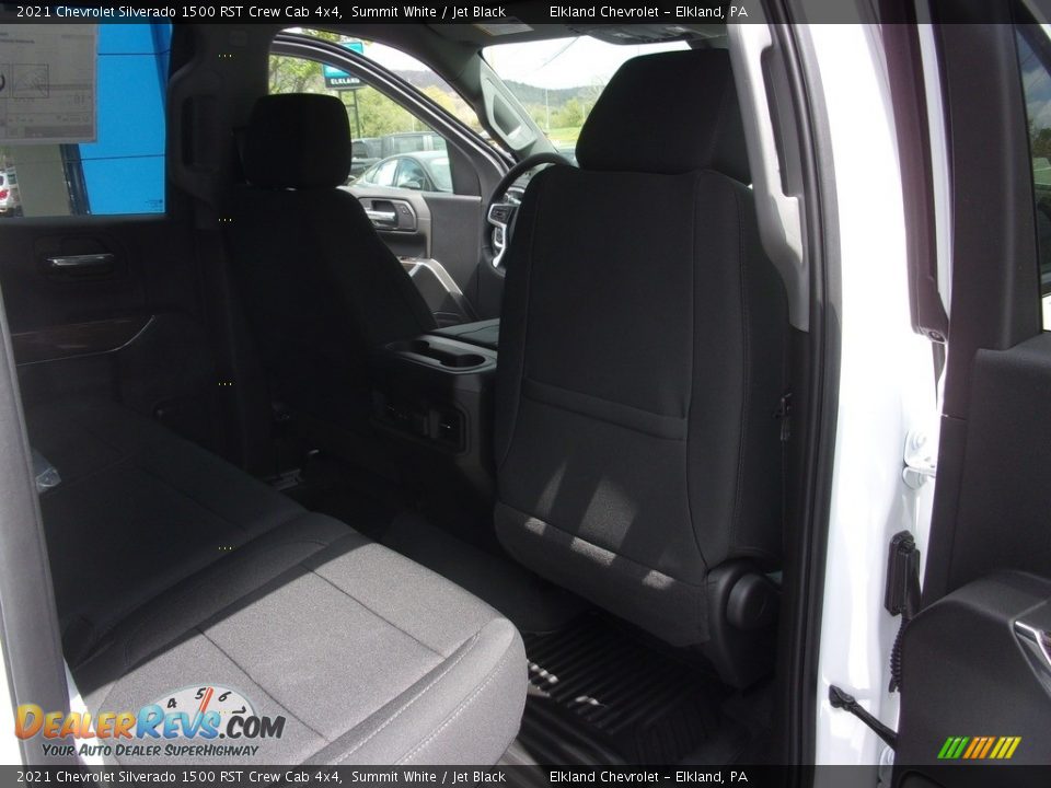 2021 Chevrolet Silverado 1500 RST Crew Cab 4x4 Summit White / Jet Black Photo #20