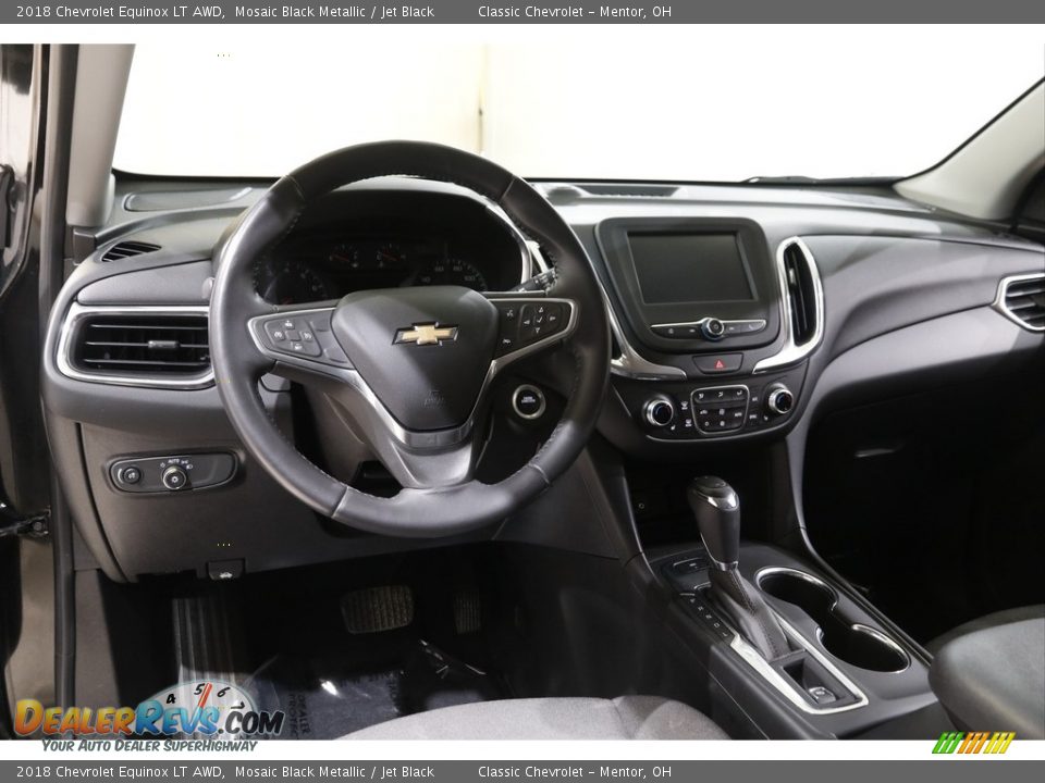 2018 Chevrolet Equinox LT AWD Mosaic Black Metallic / Jet Black Photo #6