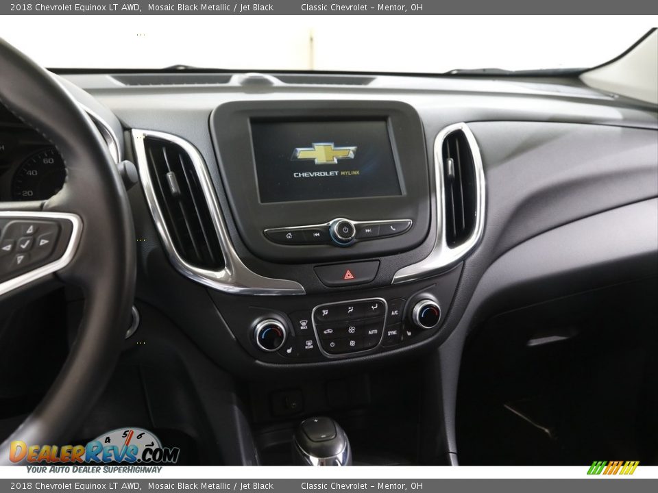2018 Chevrolet Equinox LT AWD Mosaic Black Metallic / Jet Black Photo #9