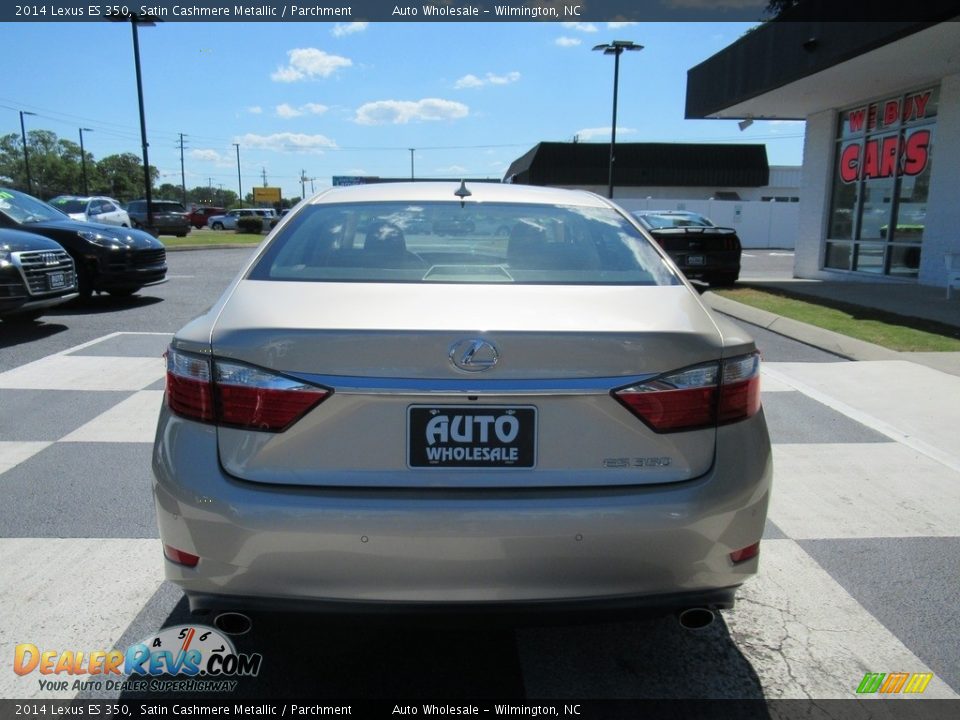2014 Lexus ES 350 Satin Cashmere Metallic / Parchment Photo #4