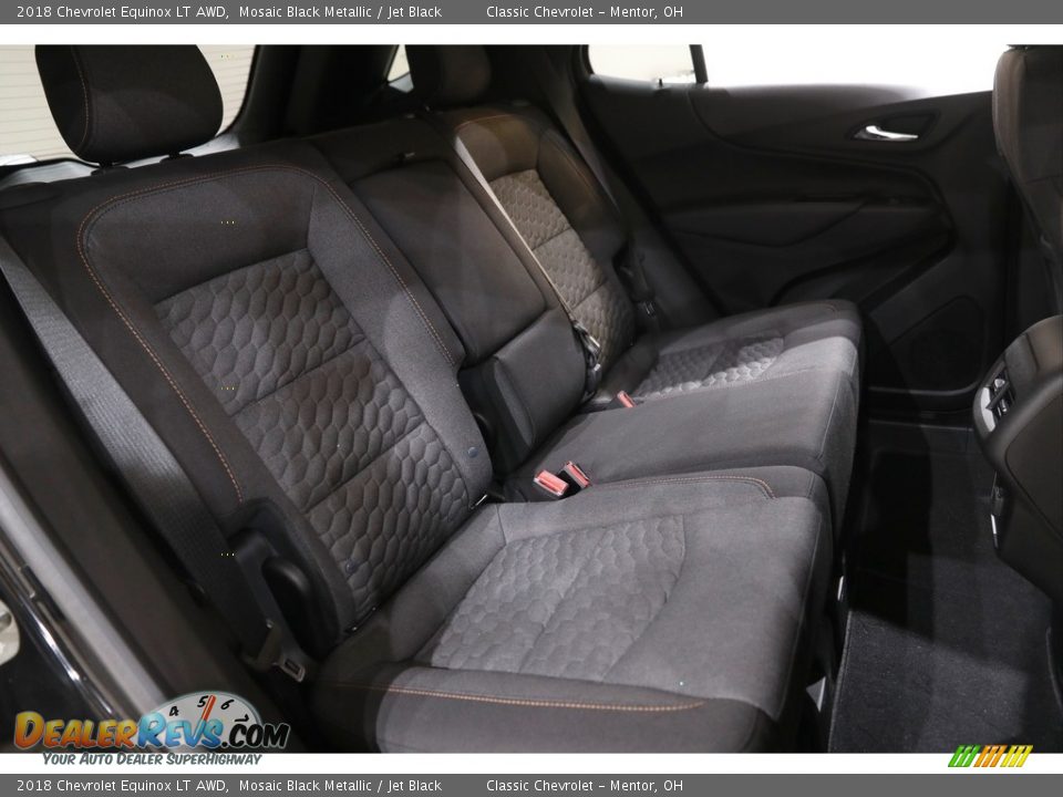 2018 Chevrolet Equinox LT AWD Mosaic Black Metallic / Jet Black Photo #14