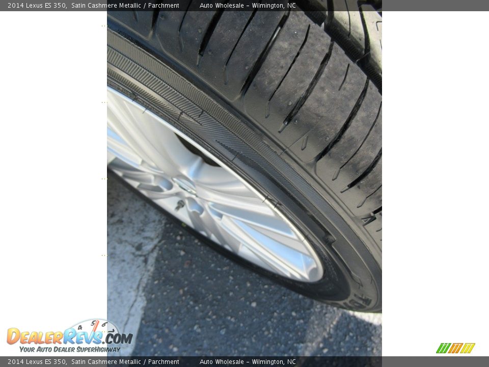 2014 Lexus ES 350 Satin Cashmere Metallic / Parchment Photo #8