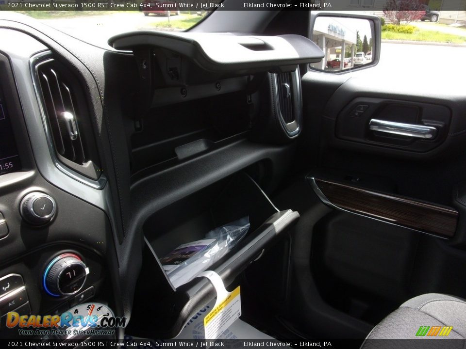 2021 Chevrolet Silverado 1500 RST Crew Cab 4x4 Summit White / Jet Black Photo #34