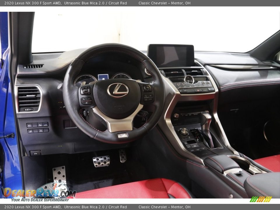 Dashboard of 2020 Lexus NX 300 F Sport AWD Photo #6