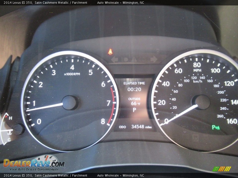 2014 Lexus ES 350 Satin Cashmere Metallic / Parchment Photo #16