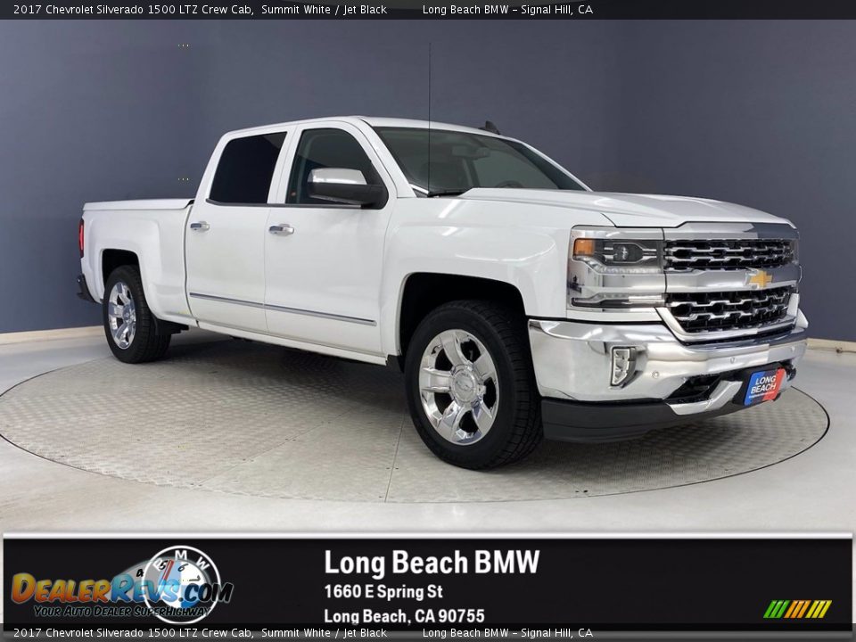 2017 Chevrolet Silverado 1500 LTZ Crew Cab Summit White / Jet Black Photo #1