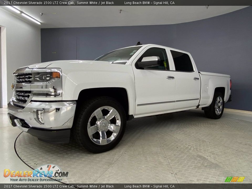 2017 Chevrolet Silverado 1500 LTZ Crew Cab Summit White / Jet Black Photo #3