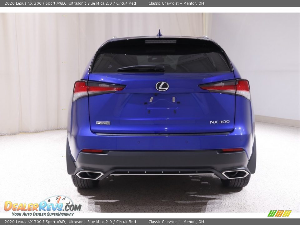 Exhaust of 2020 Lexus NX 300 F Sport AWD Photo #16