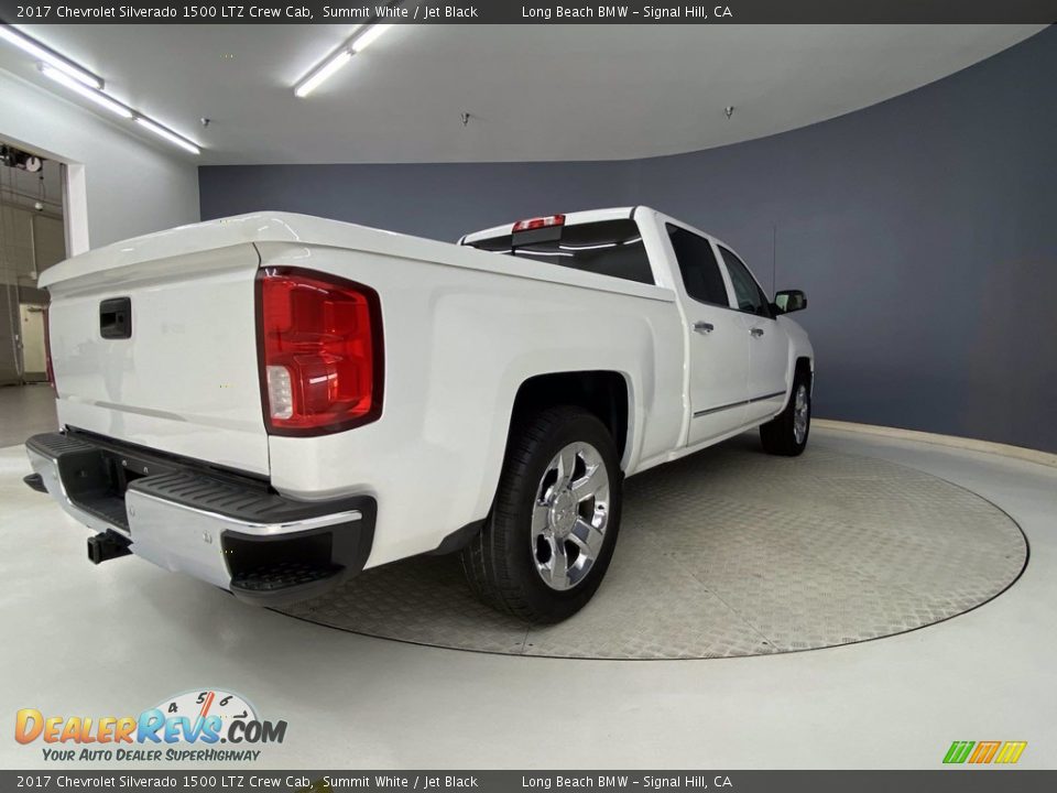 2017 Chevrolet Silverado 1500 LTZ Crew Cab Summit White / Jet Black Photo #5