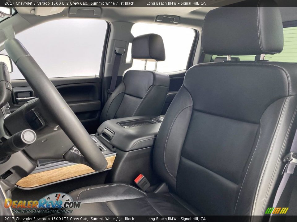 Front Seat of 2017 Chevrolet Silverado 1500 LTZ Crew Cab Photo #16