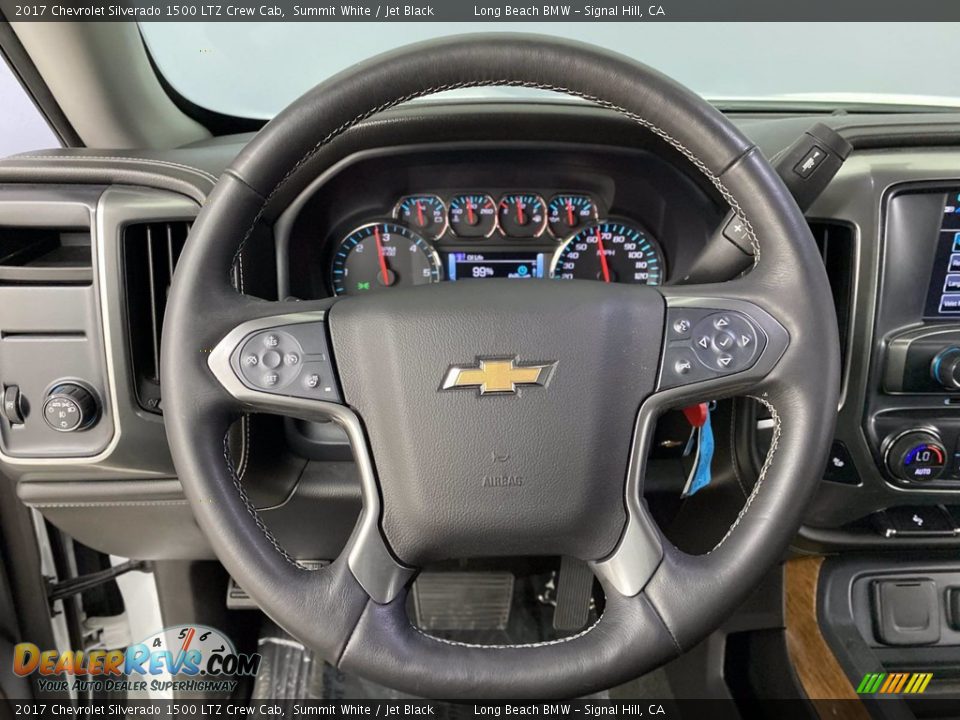 2017 Chevrolet Silverado 1500 LTZ Crew Cab Steering Wheel Photo #17