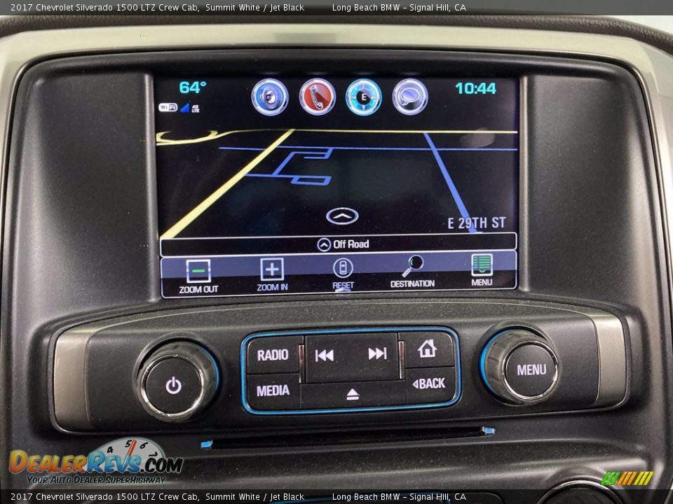 Navigation of 2017 Chevrolet Silverado 1500 LTZ Crew Cab Photo #23