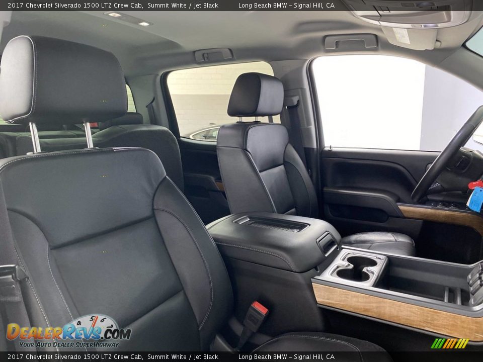 Front Seat of 2017 Chevrolet Silverado 1500 LTZ Crew Cab Photo #30