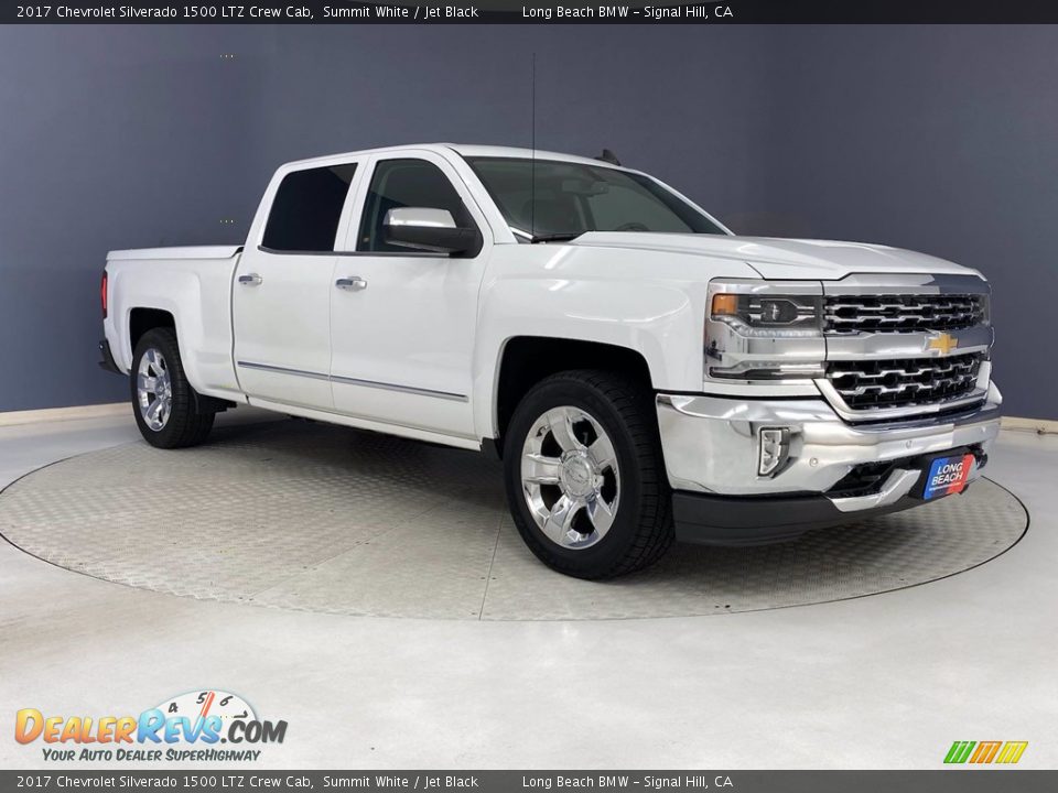 Summit White 2017 Chevrolet Silverado 1500 LTZ Crew Cab Photo #34