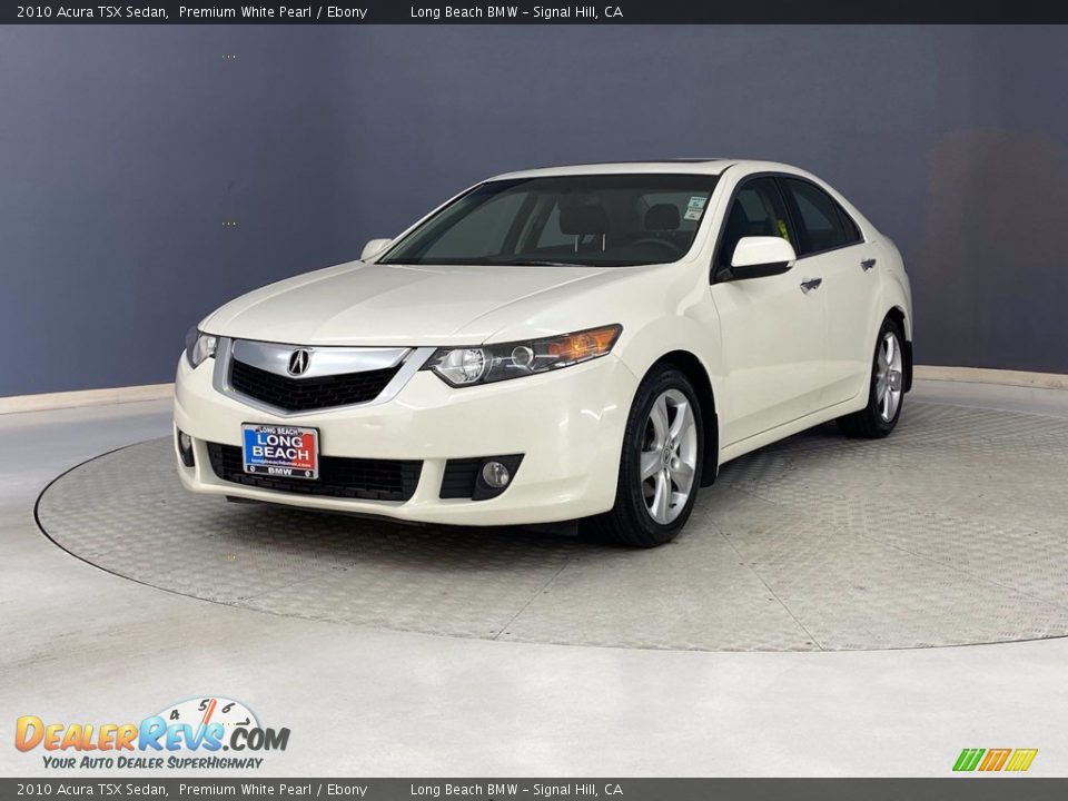 2010 Acura TSX Sedan Premium White Pearl / Ebony Photo #3