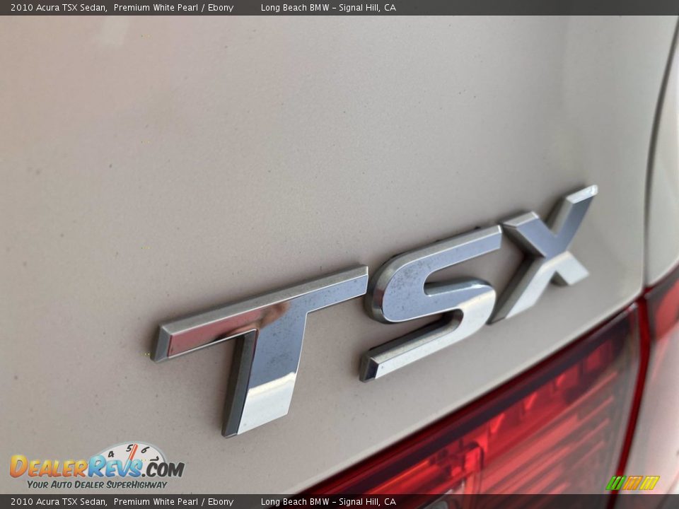 2010 Acura TSX Sedan Premium White Pearl / Ebony Photo #11