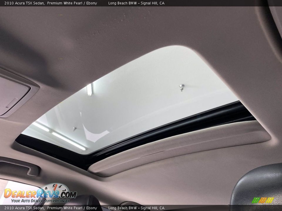 2010 Acura TSX Sedan Premium White Pearl / Ebony Photo #30