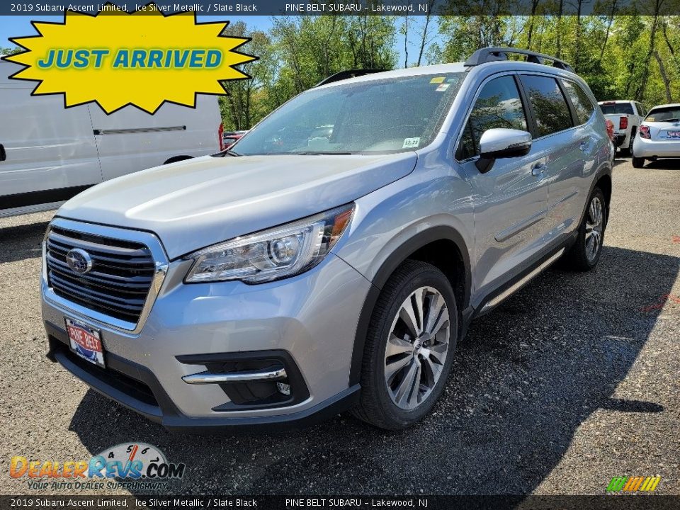 2019 Subaru Ascent Limited Ice Silver Metallic / Slate Black Photo #1