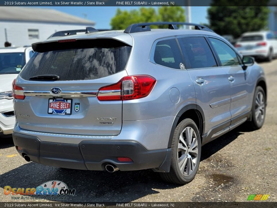 2019 Subaru Ascent Limited Ice Silver Metallic / Slate Black Photo #4