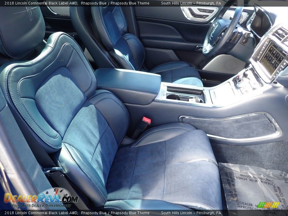 Front Seat of 2018 Lincoln Continental Black Label AWD Photo #11