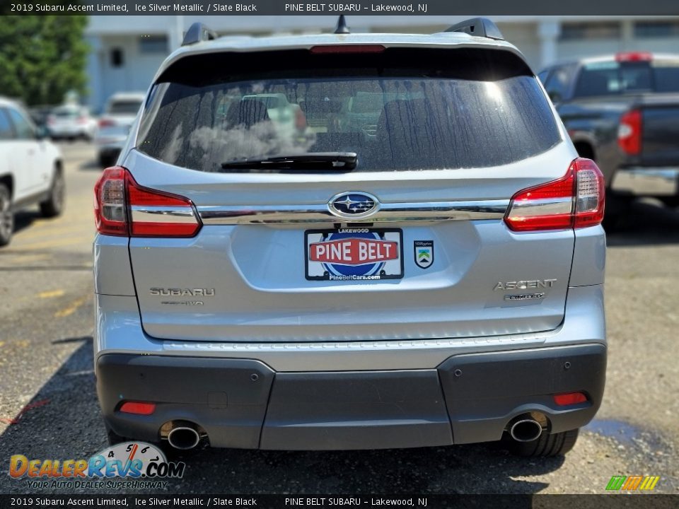 2019 Subaru Ascent Limited Ice Silver Metallic / Slate Black Photo #5