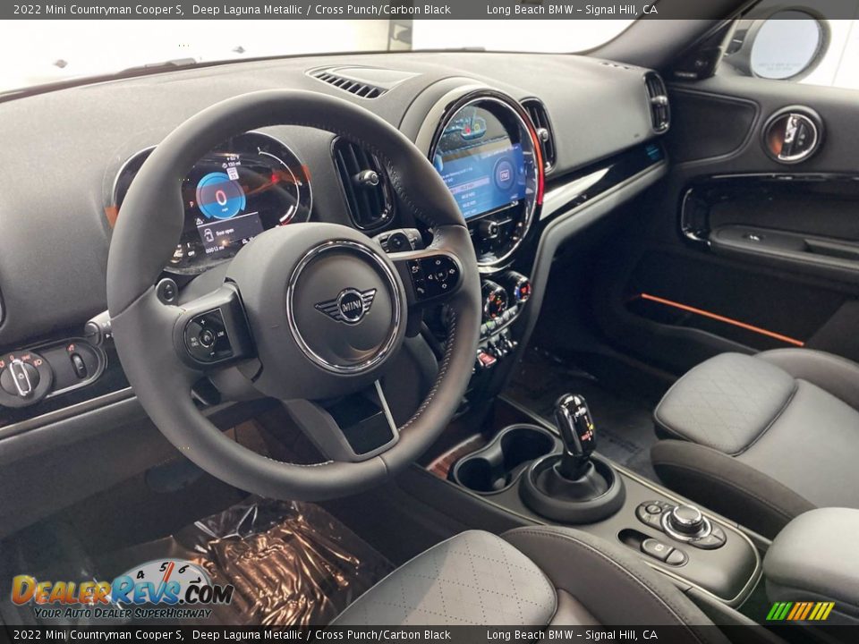 Cross Punch/Carbon Black Interior - 2022 Mini Countryman Cooper S Photo #13