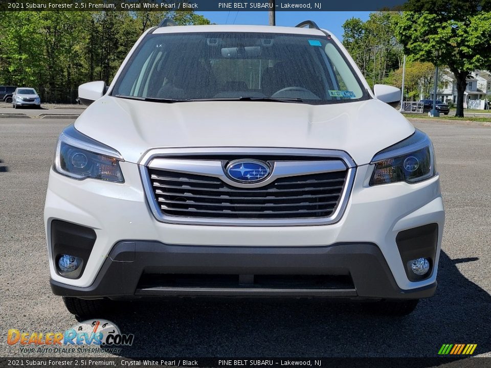 2021 Subaru Forester 2.5i Premium Crystal White Pearl / Black Photo #3