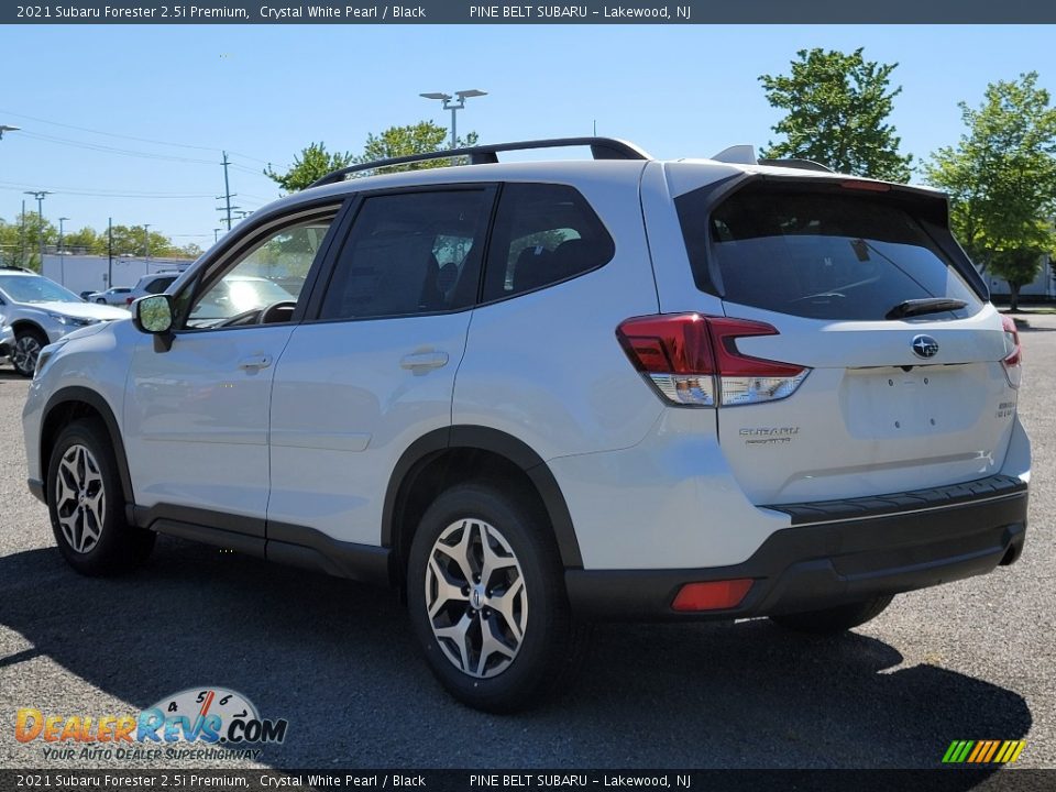 2021 Subaru Forester 2.5i Premium Crystal White Pearl / Black Photo #6