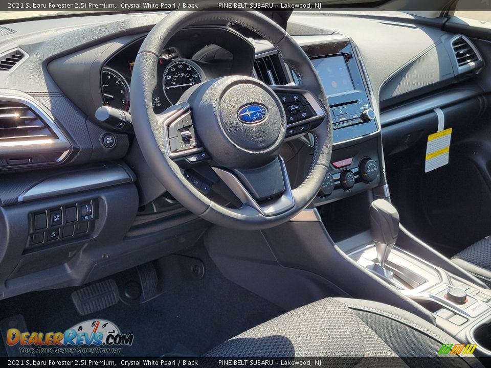 2021 Subaru Forester 2.5i Premium Crystal White Pearl / Black Photo #13