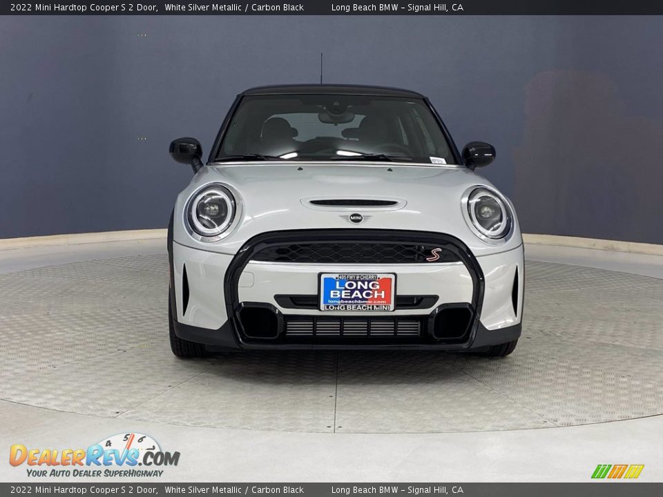 2022 Mini Hardtop Cooper S 2 Door White Silver Metallic / Carbon Black Photo #2