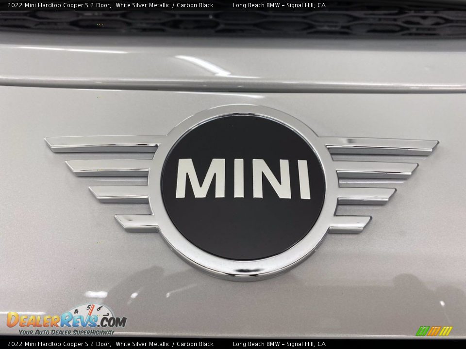 2022 Mini Hardtop Cooper S 2 Door White Silver Metallic / Carbon Black Photo #5
