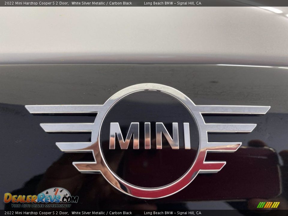 2022 Mini Hardtop Cooper S 2 Door White Silver Metallic / Carbon Black Photo #7