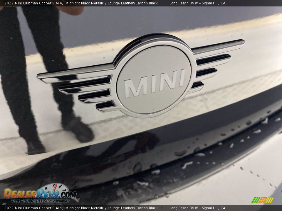2022 Mini Clubman Cooper S All4 Midnight Black Metallic / Lounge Leather/Carbon Black Photo #7