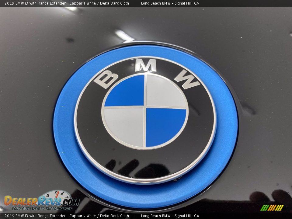 2019 BMW i3 with Range Extender Capparis White / Deka Dark Cloth Photo #8