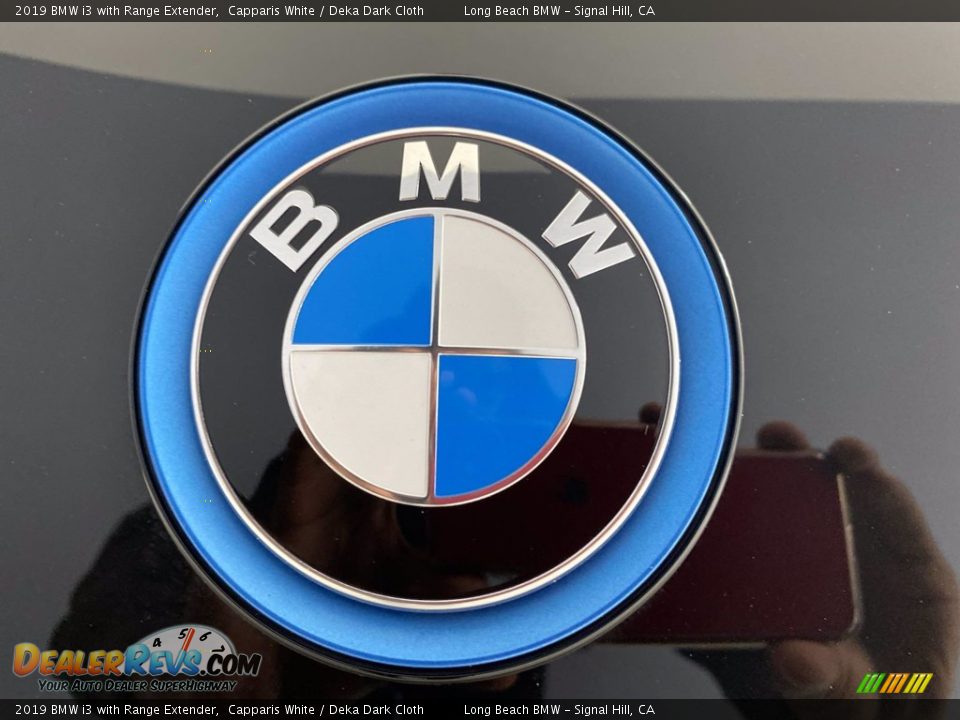 2019 BMW i3 with Range Extender Capparis White / Deka Dark Cloth Photo #10