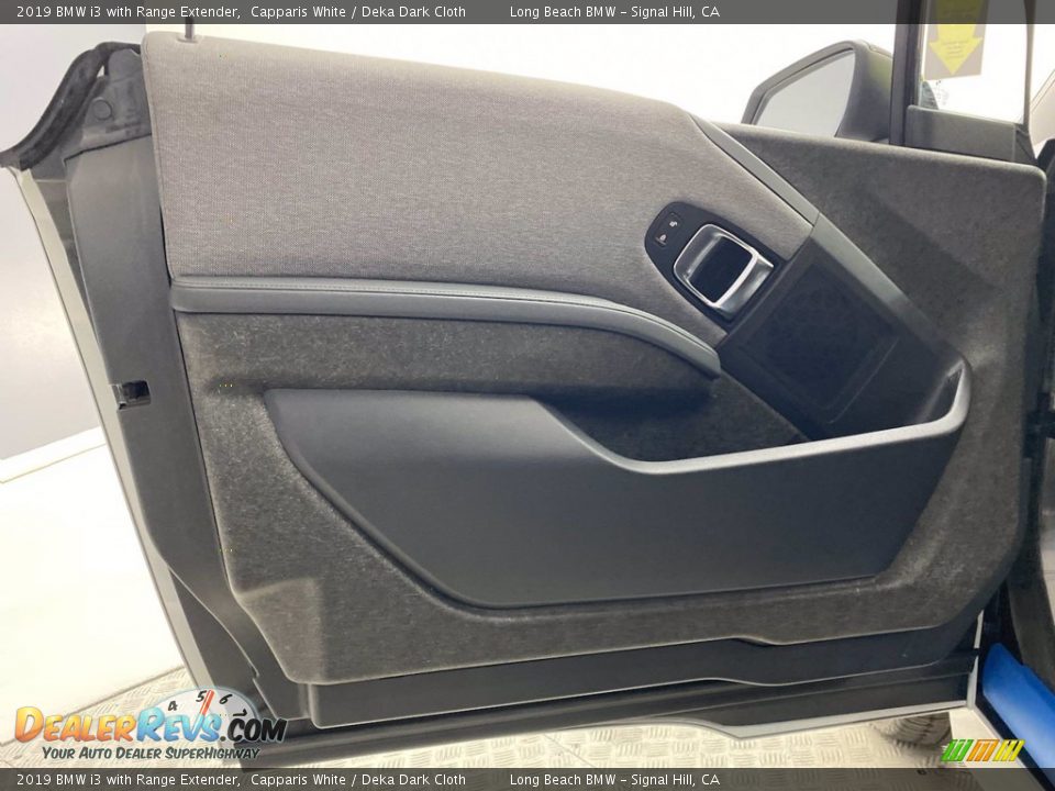 2019 BMW i3 with Range Extender Capparis White / Deka Dark Cloth Photo #13