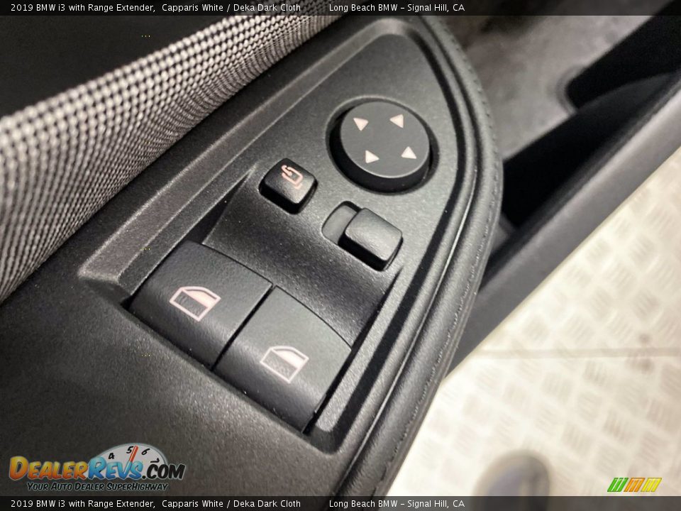 2019 BMW i3 with Range Extender Capparis White / Deka Dark Cloth Photo #14