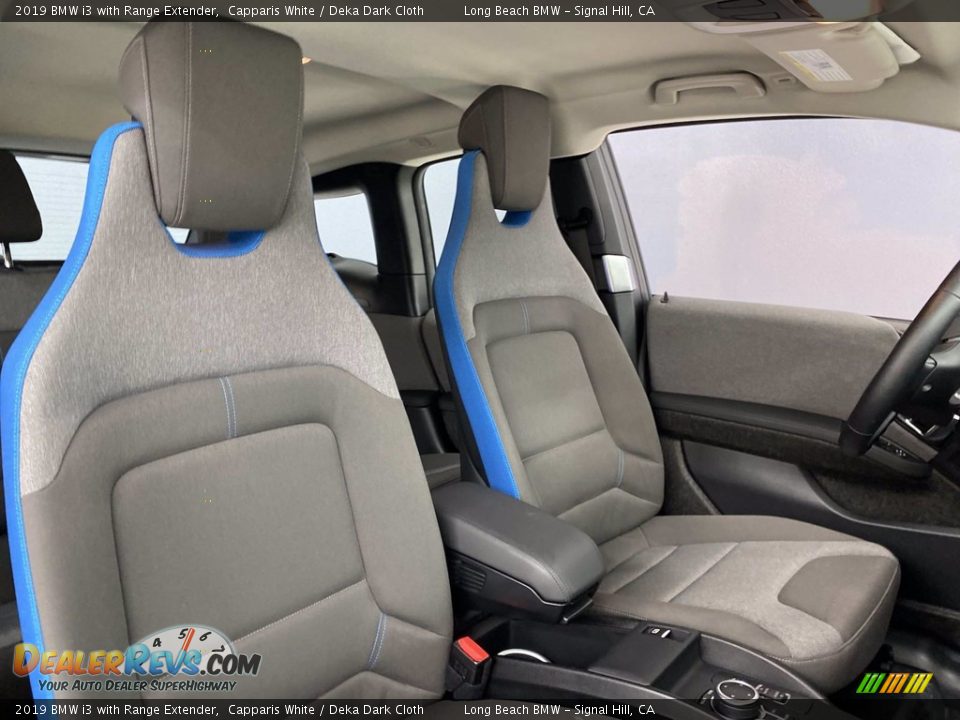 2019 BMW i3 with Range Extender Capparis White / Deka Dark Cloth Photo #34