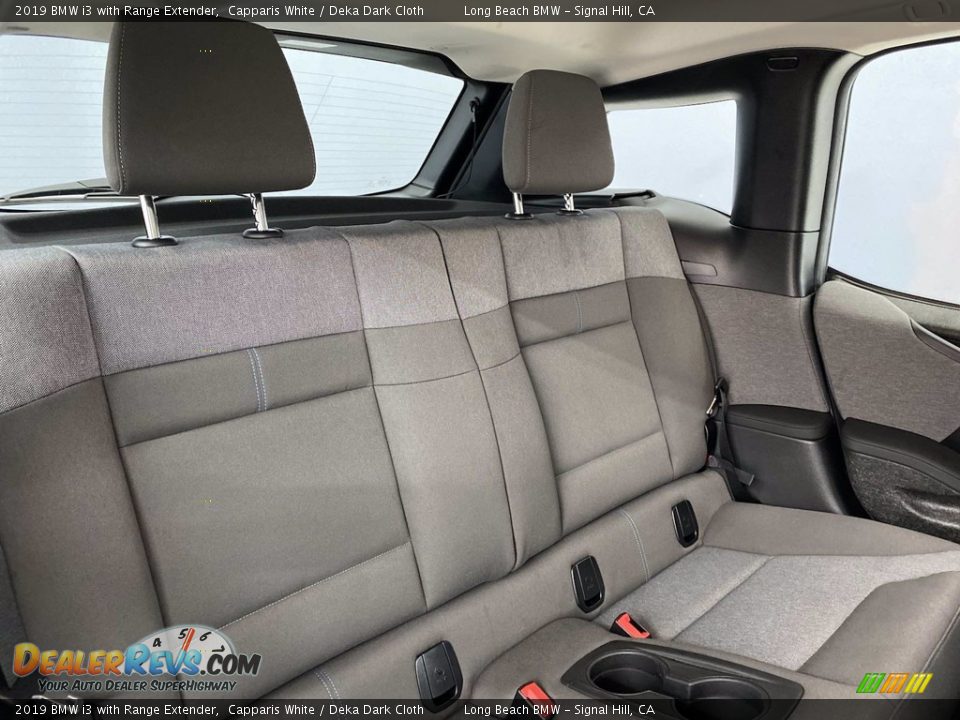 2019 BMW i3 with Range Extender Capparis White / Deka Dark Cloth Photo #35